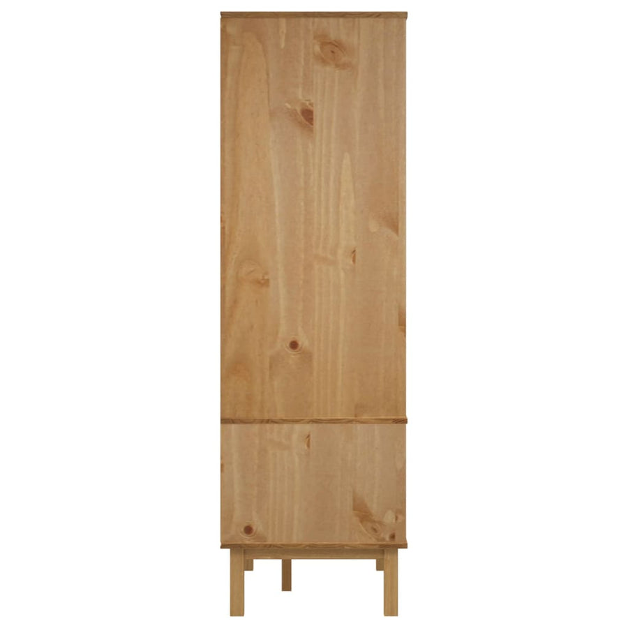 Kledingkast Otta 76,5X53X172 Cm Massief Grenenhout