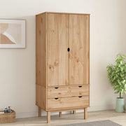 Kledingkast grenenhout 76,5x53x172 cm