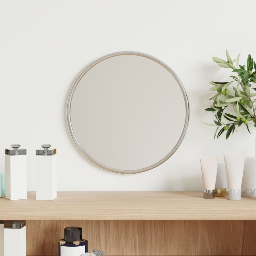 Wandspiegel Rond Ø20 Cm Kleurig Ø 20 cm Zilver