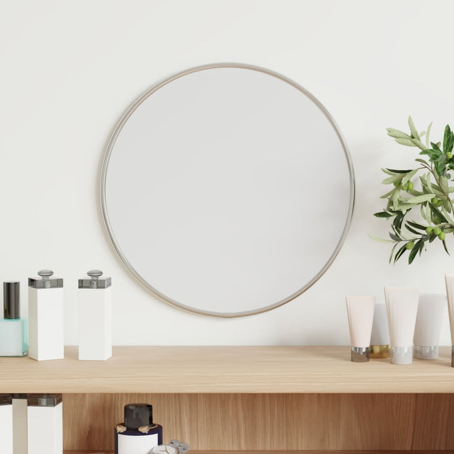 Wandspiegel Rond Ø30 Cm Kleurig Ø 30 cm Zilver