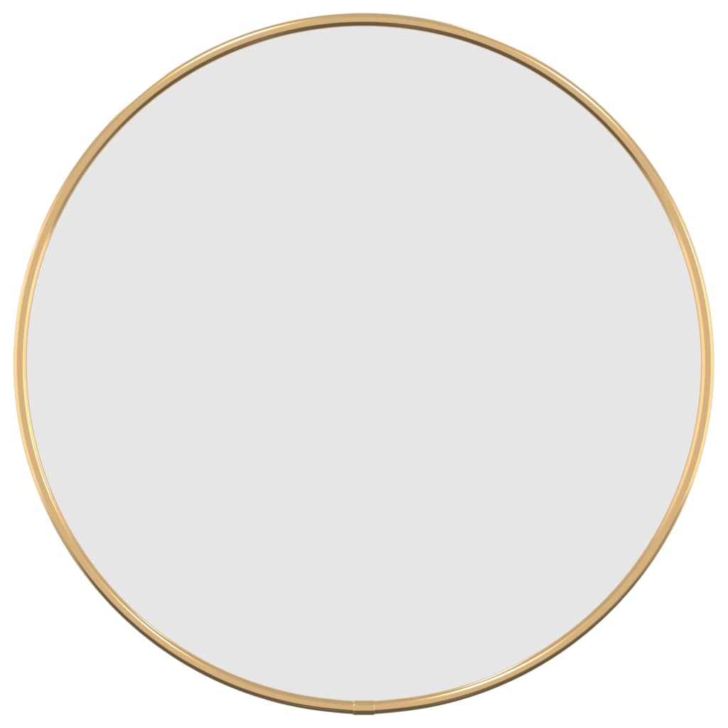 Wandspiegel Rond Ø40 Cm Kleurig Ø 40 cm Goud