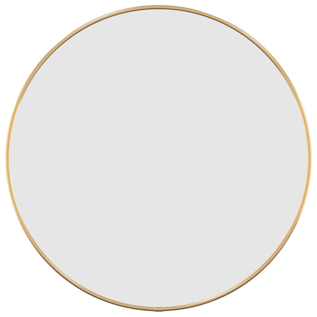 Wandspiegel Rond Ø50 Cm Kleurig Ø 50 cm Goud