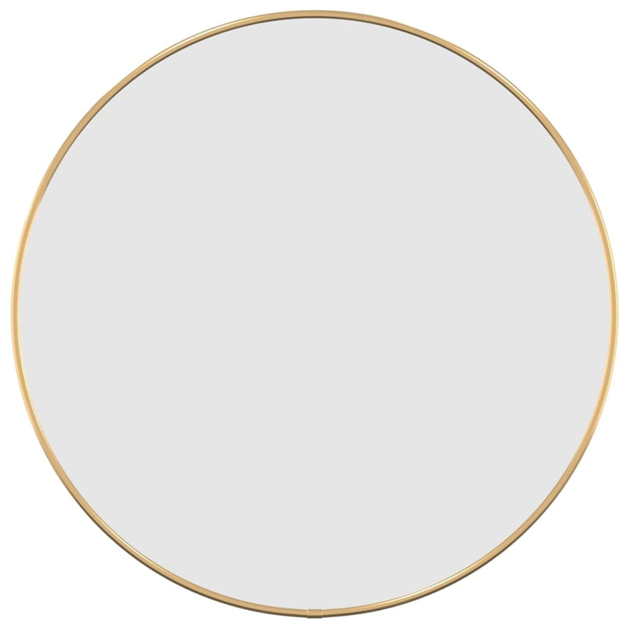 Wandspiegel Rond Ø50 Cm Kleurig Ø 50 cm Goud