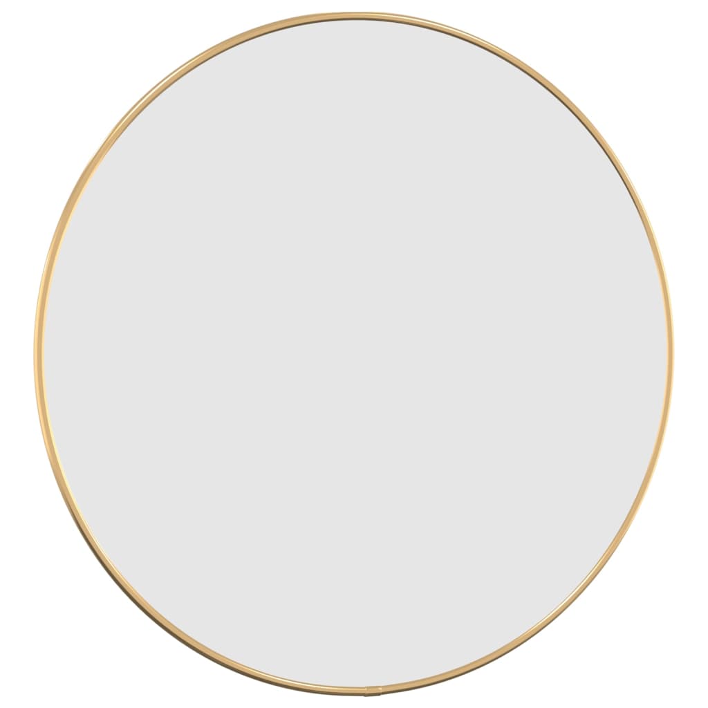 Wandspiegel Rond Ø50 Cm Kleurig Ø 50 cm Goud