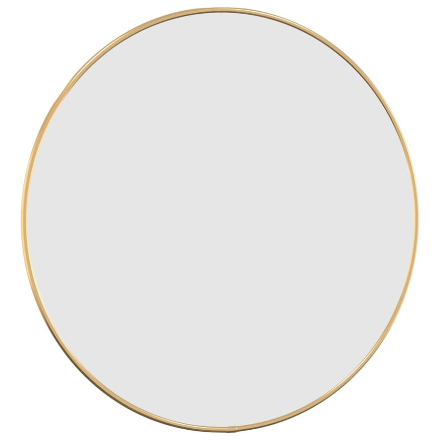 Wandspiegel Rond Ø50 Cm Kleurig Ø 50 cm Goud