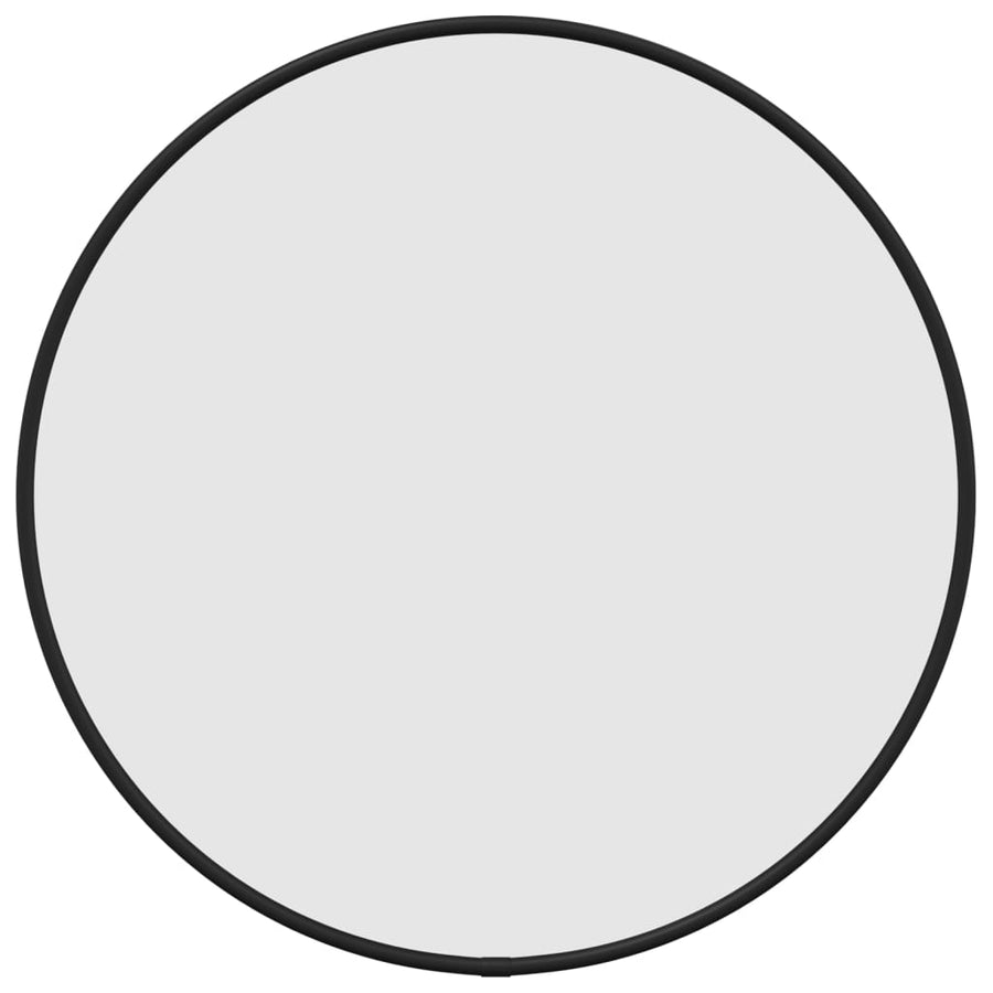 Wandspiegel Rond Ø40 Cm Ø 40 cm Zwart