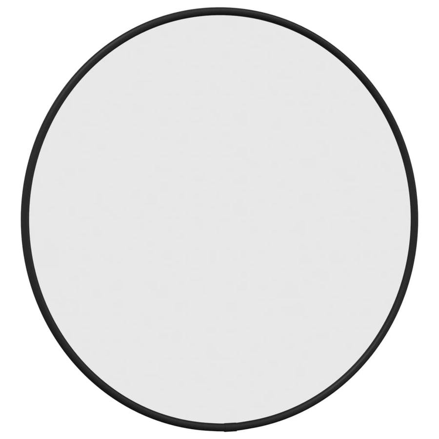Wandspiegel Rond Ø40 Cm Ø 40 cm Zwart