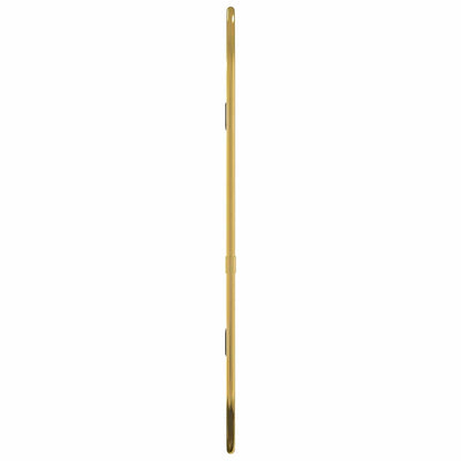 Wandspiegel 40x15 cm ovaal goudkleurig