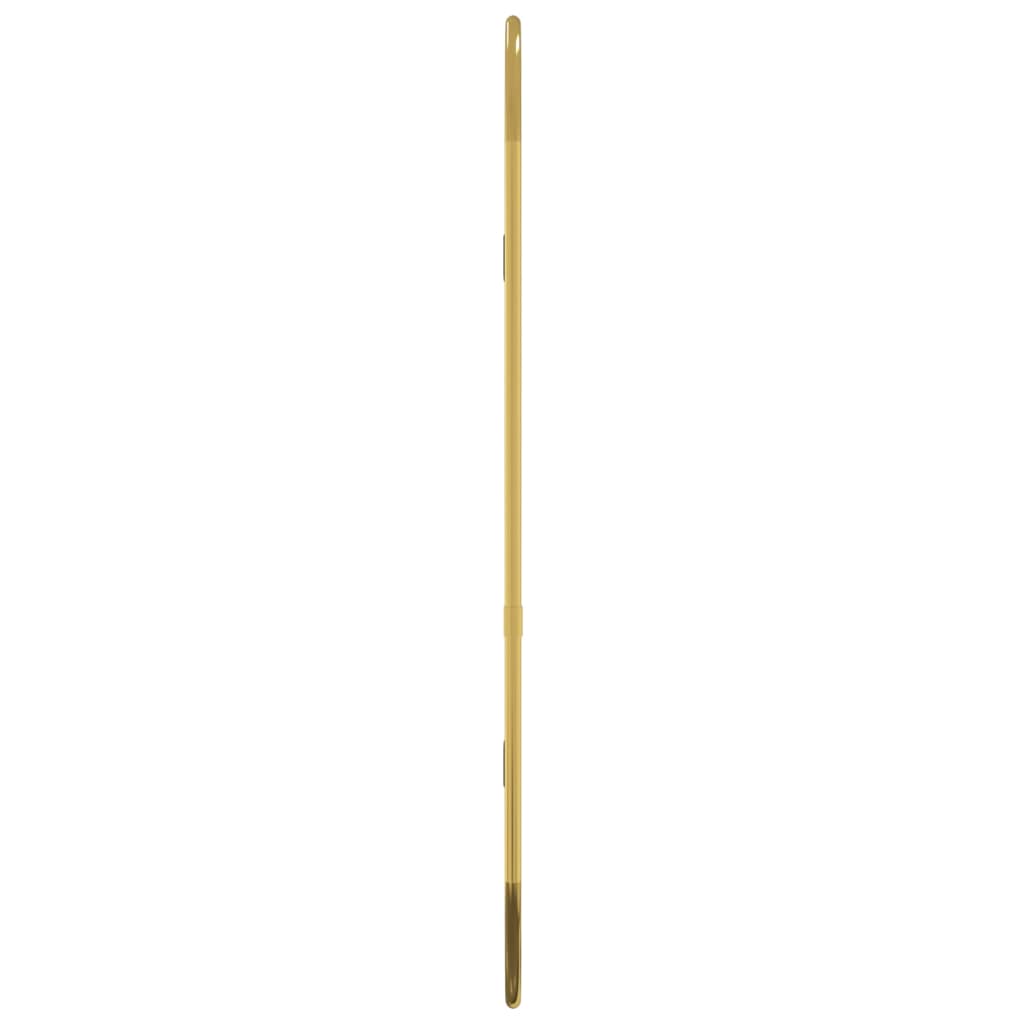 Wandspiegel 50X20 Cm Ovaal Goudkleurig