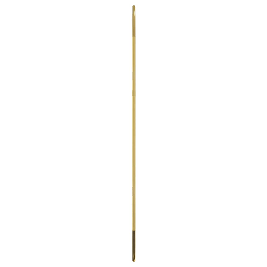Wandspiegel 70X30 Cm Ovaal Goudkleurig