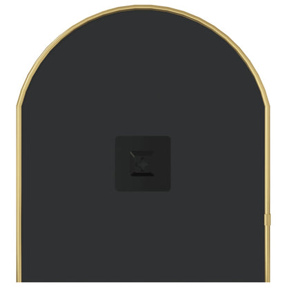 Wandspiegel 70X30 Cm Ovaal Goudkleurig