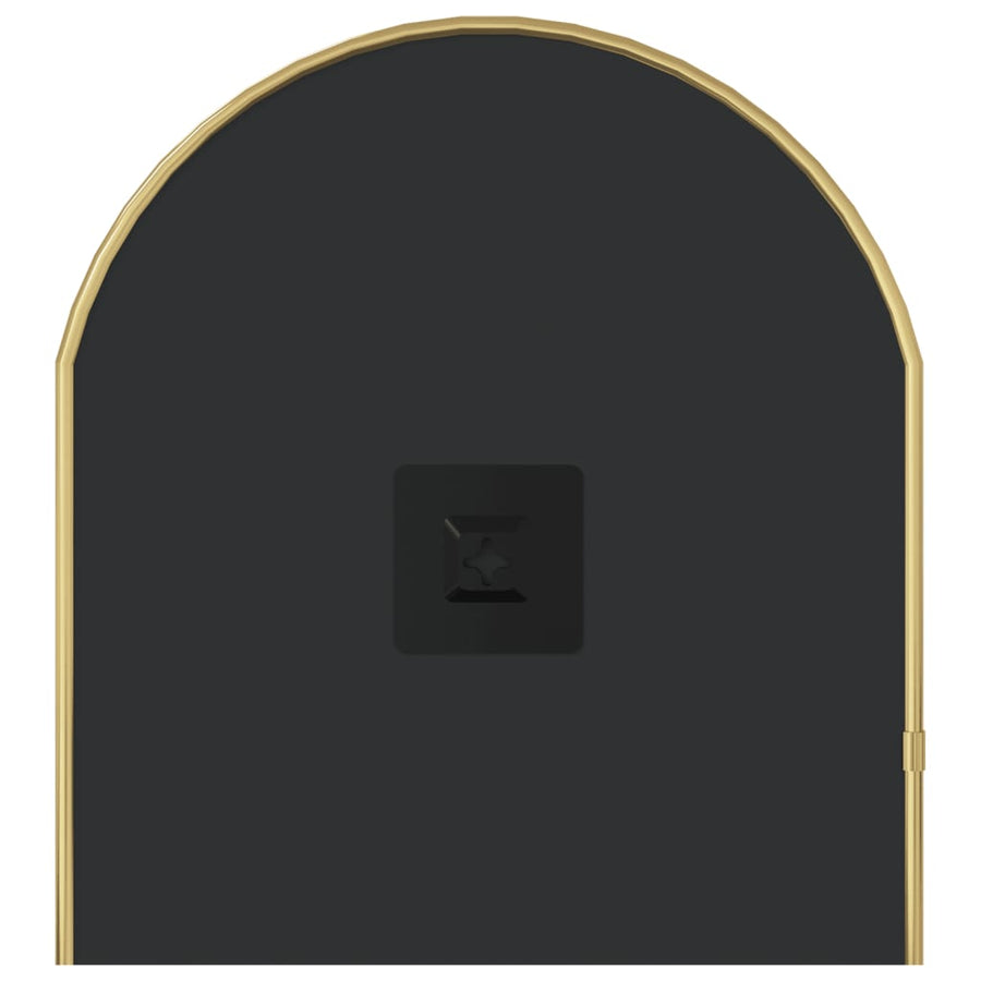Wandspiegel 70X30 Cm Ovaal Goudkleurig