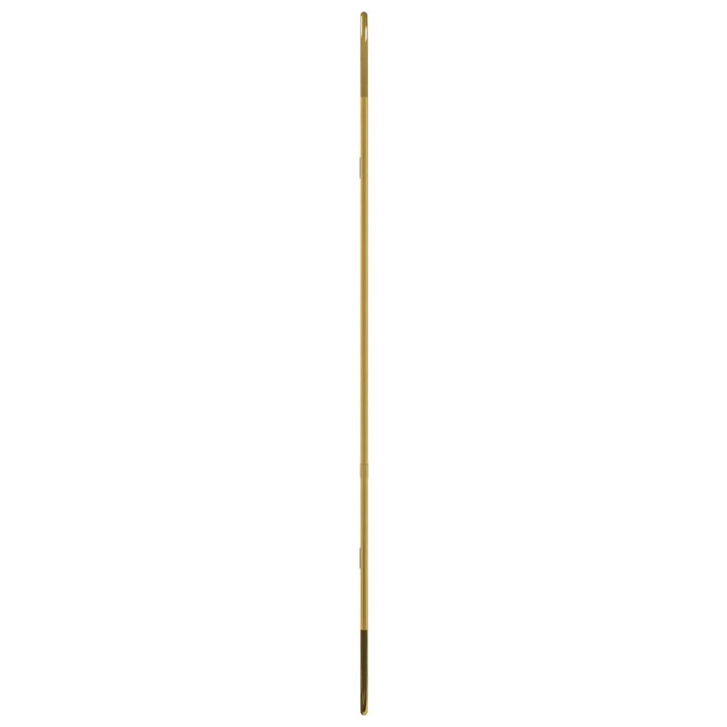 Wandspiegel 80X35 Cm Ovaal Goudkleurig