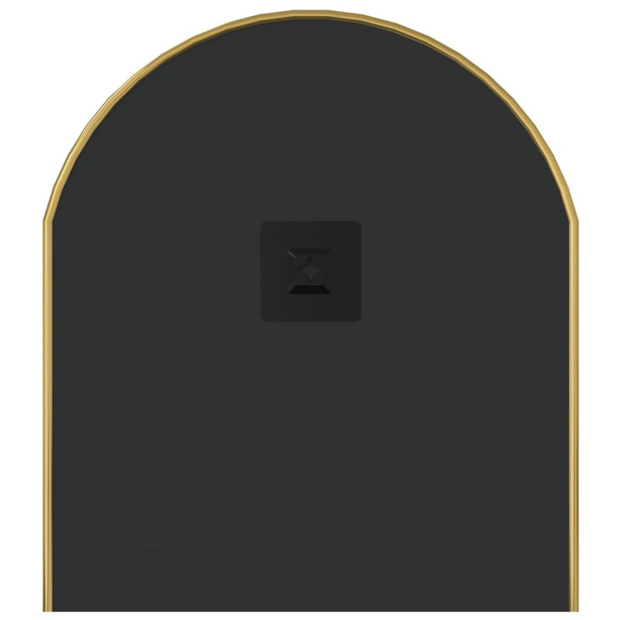 Wandspiegel 80X35 Cm Ovaal Goudkleurig