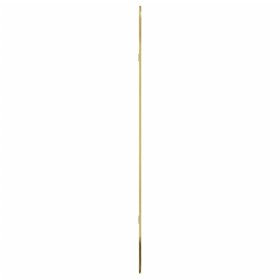 Wandspiegel Ovaal Kleurig 100 x 45 cm Goud