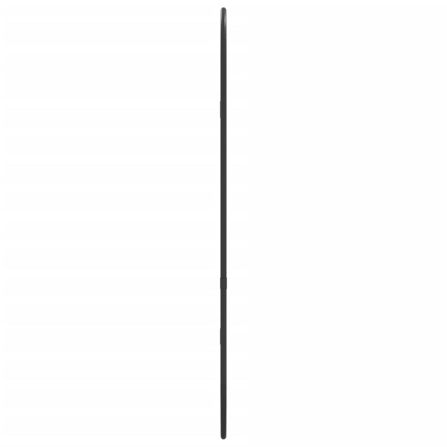 Wandspiegel 60X25 Cm Ovaal Zwart