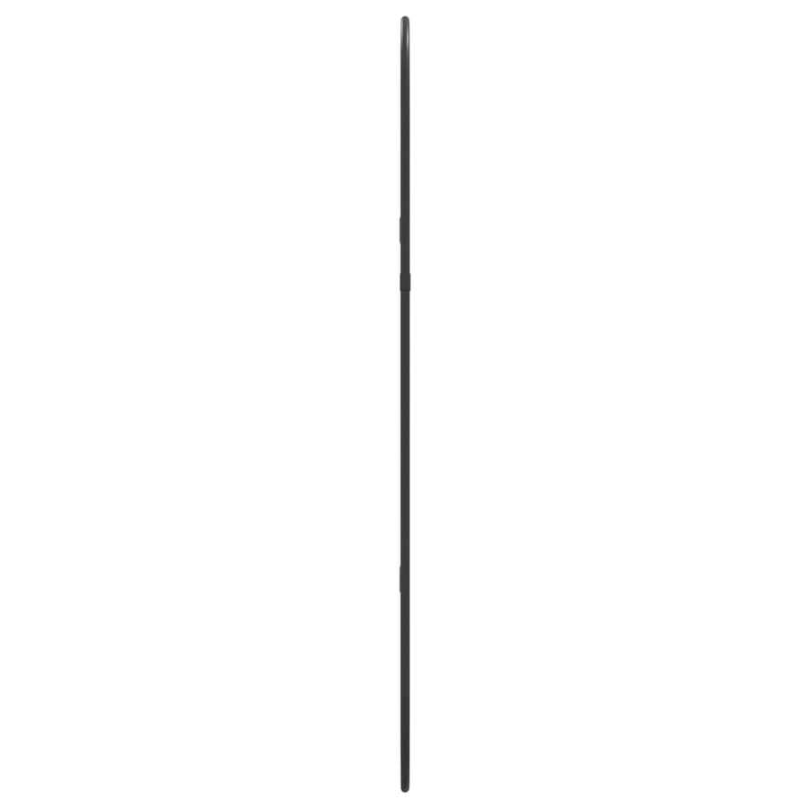 Wandspiegel 70X30 Cm Ovaal Zwart