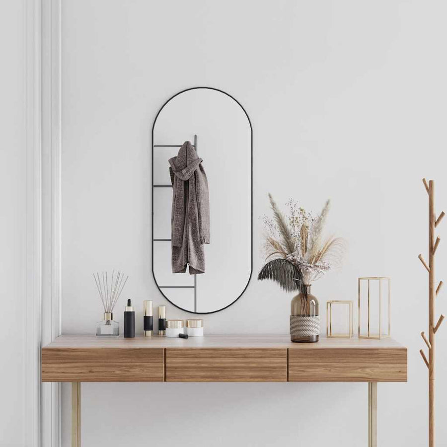 Wandspiegel Ovaal 100 x 45 cm