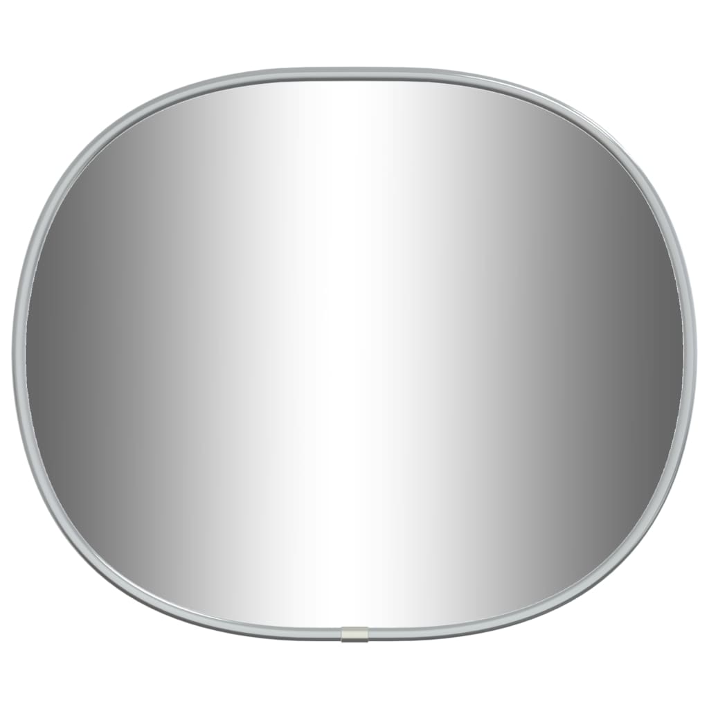 Wandspiegel 30x25 cm zilverkleurig 30 x 25 cm Zilver
