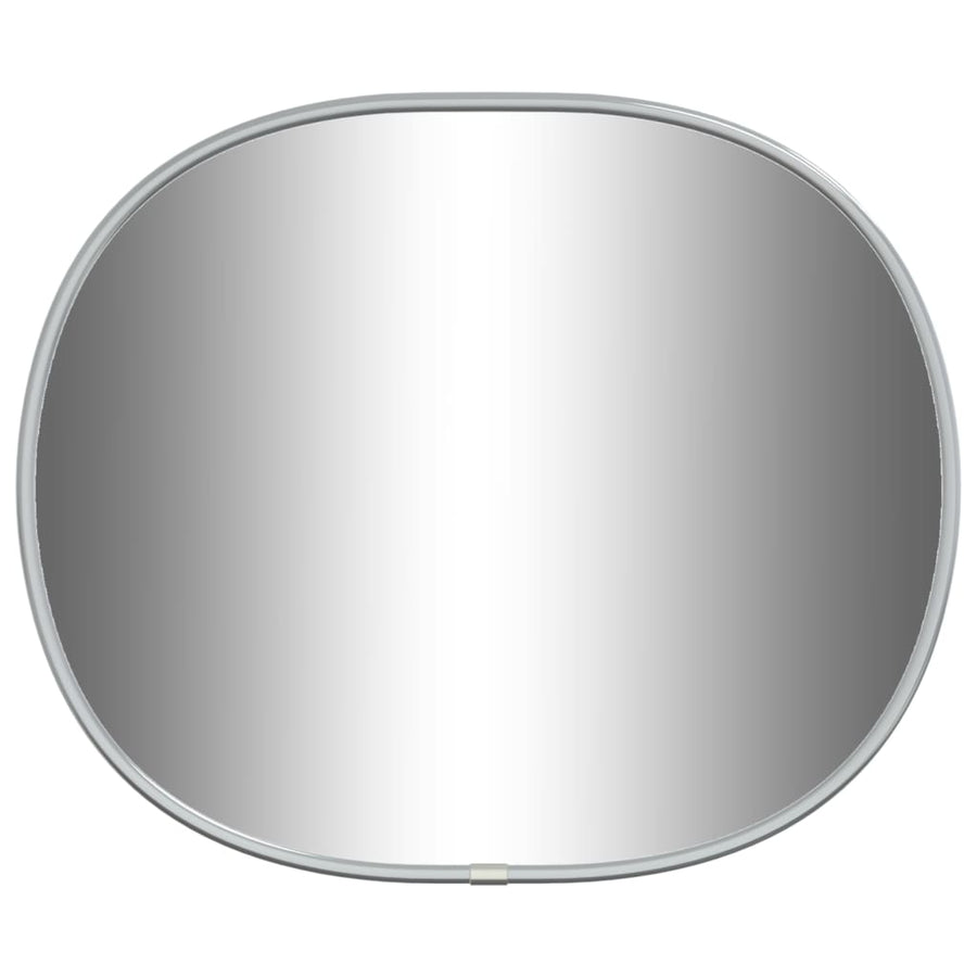 Wandspiegel 30x25 cm zilverkleurig 30 x 25 cm Zilver