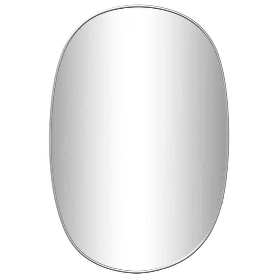 Wandspiegel Kleurig 50 x 35 cm Zilver