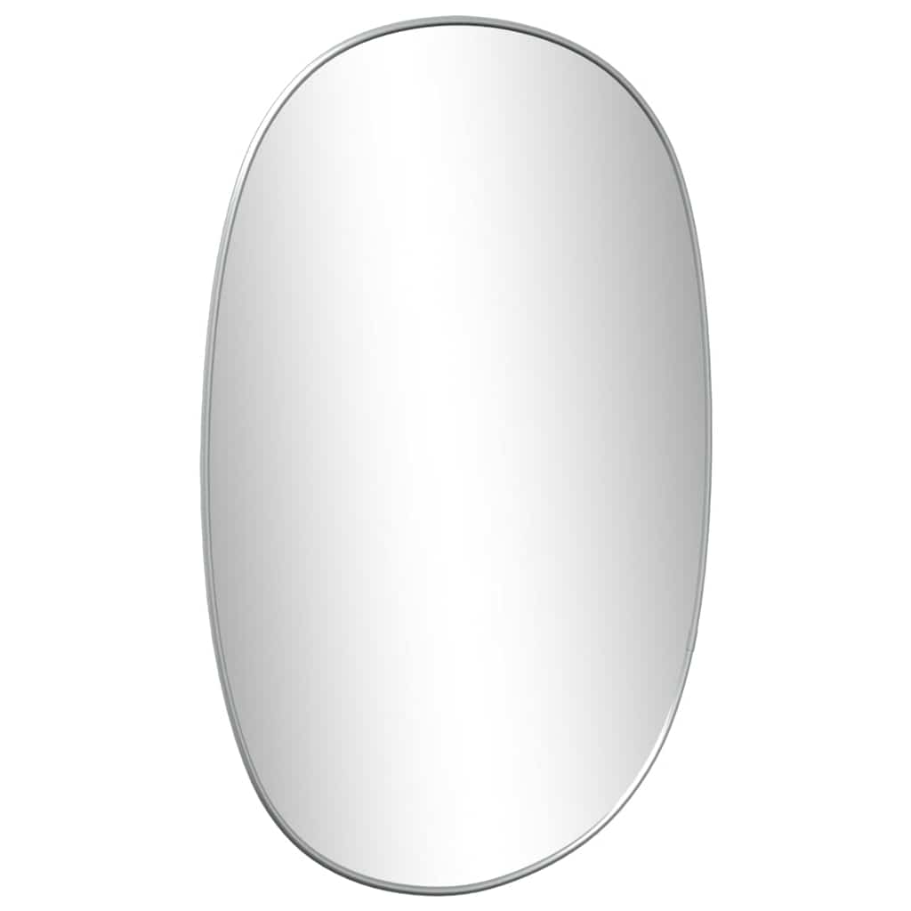 Wandspiegel Kleurig 50 x 35 cm Zilver