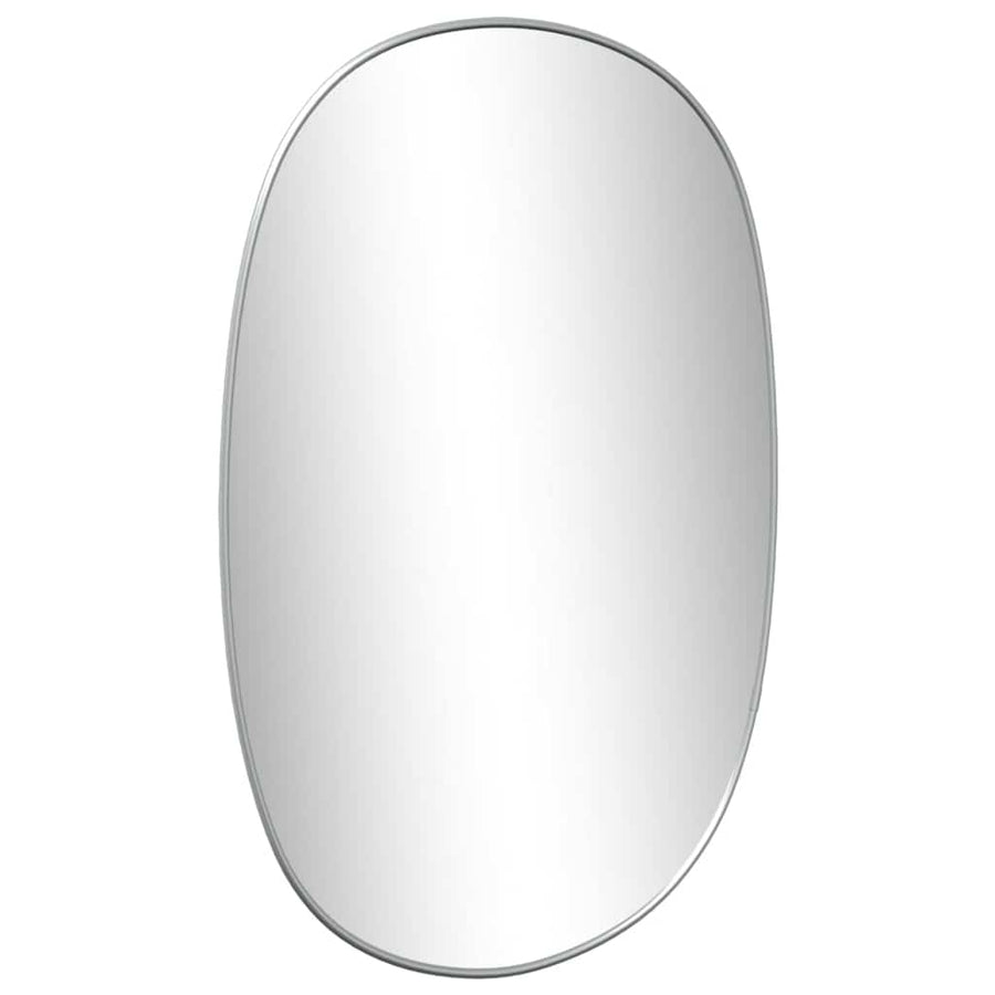Wandspiegel Kleurig 50 x 35 cm Zilver