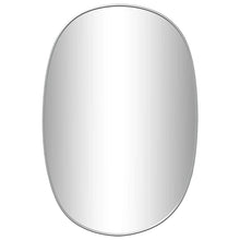 Wandspiegel Kleurig 60 x 40 cm Zilver