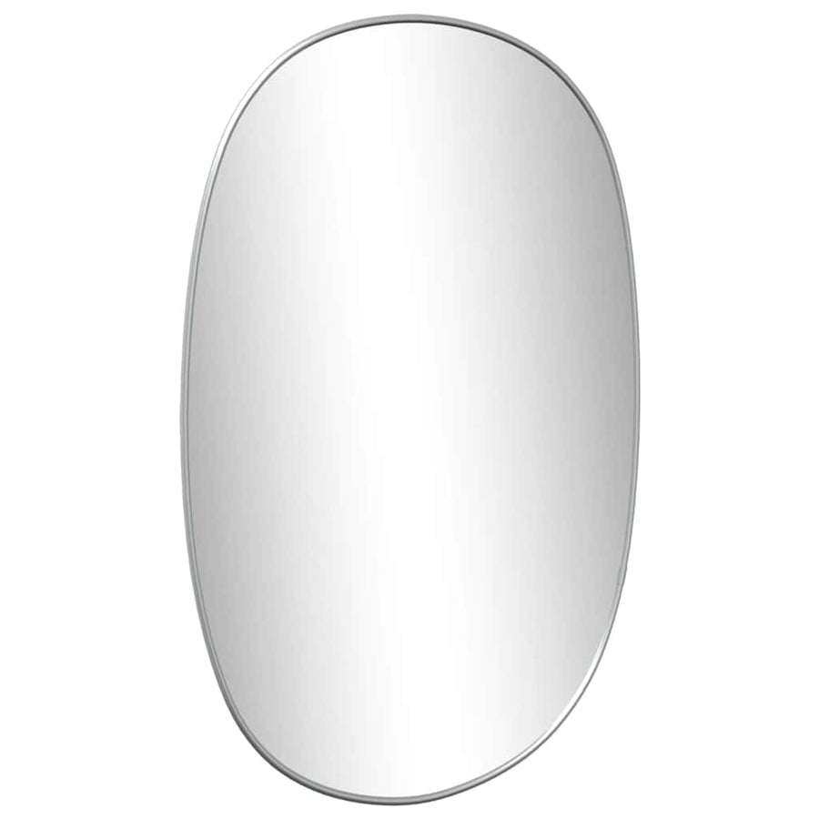 Wandspiegel Kleurig 60 x 40 cm Zilver