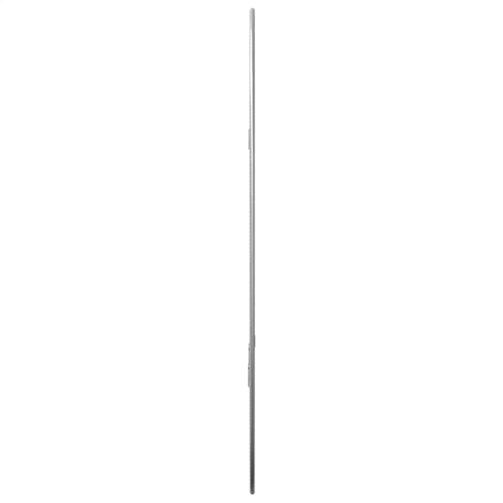 Wandspiegel Kleurig 60 x 40 cm Zilver
