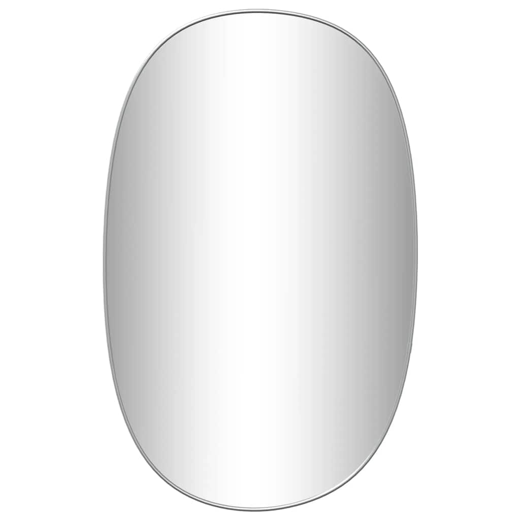 Wandspiegel 80X50 Cm Zilverkleurig