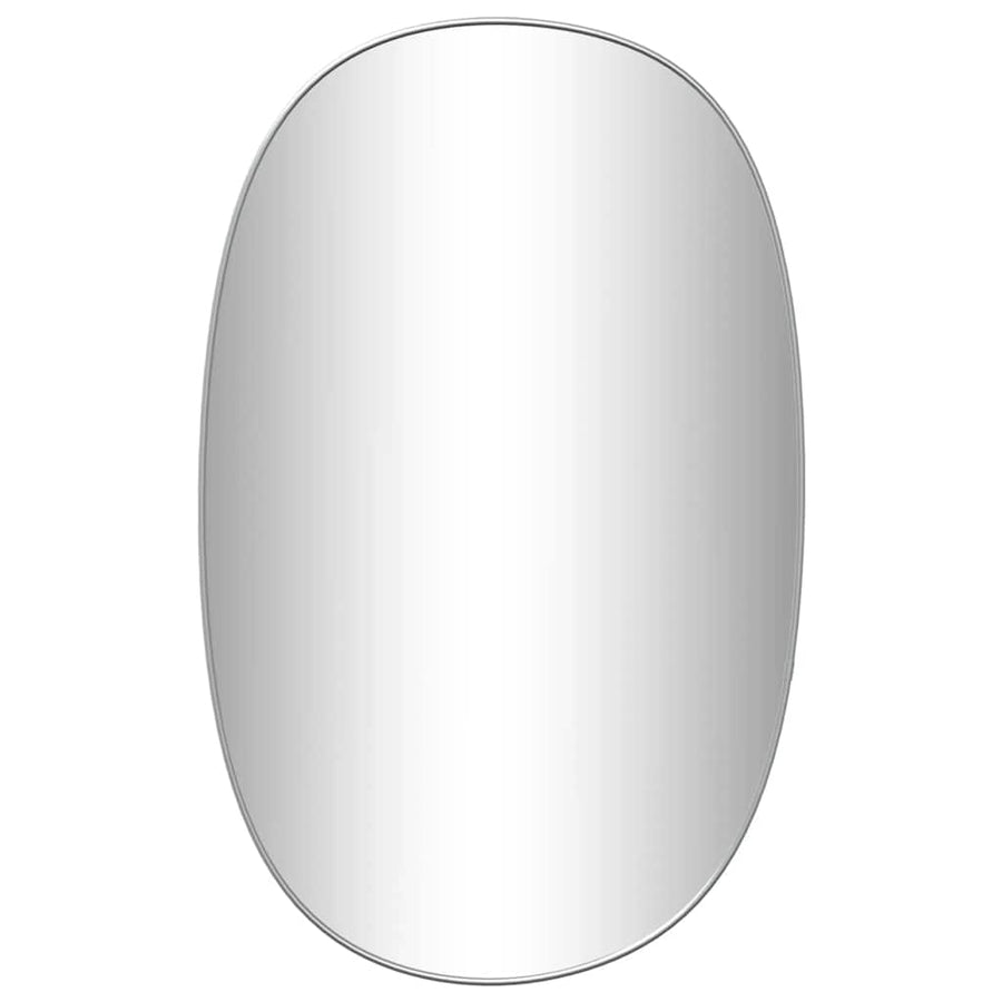 Wandspiegel 80X50 Cm Zilverkleurig