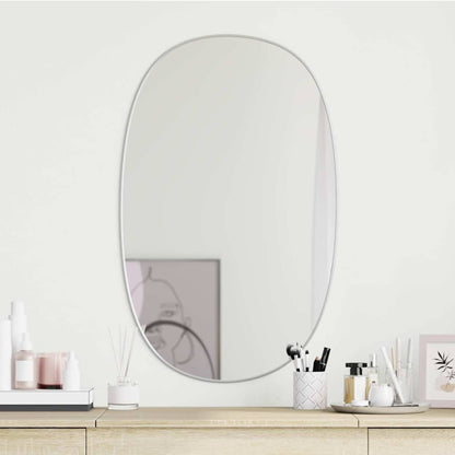 Wandspiegel 80X50 Cm Zilverkleurig