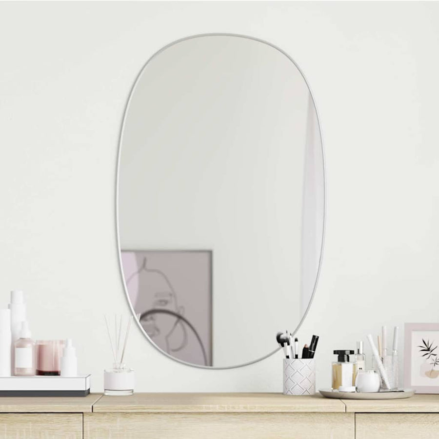 Wandspiegel 80X50 Cm Zilverkleurig