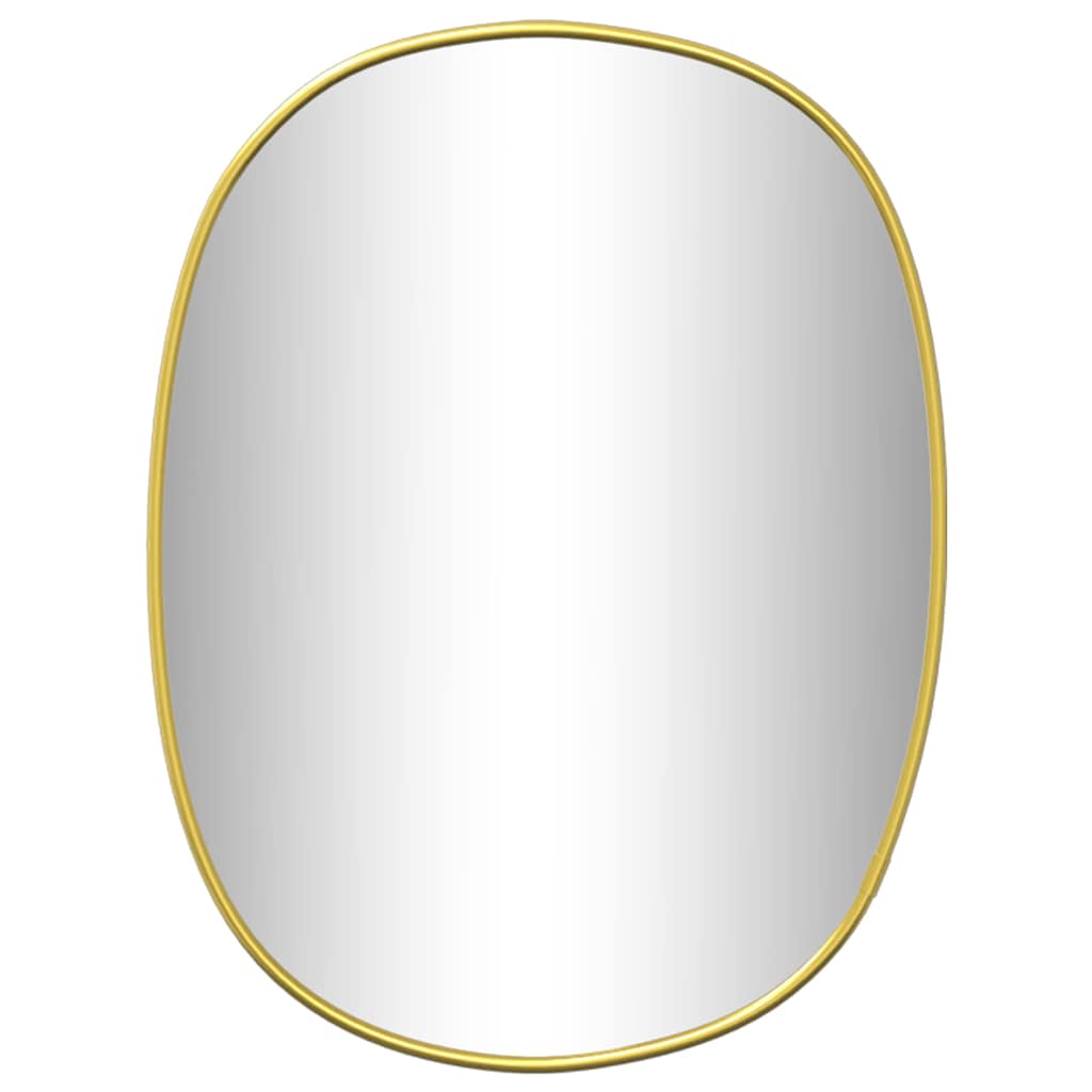 Wandspiegel Kleurig 40 x 30 cm Goud