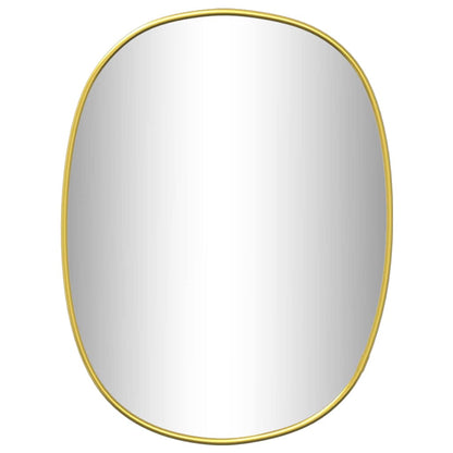 Wandspiegel Kleurig 40 x 30 cm Goud