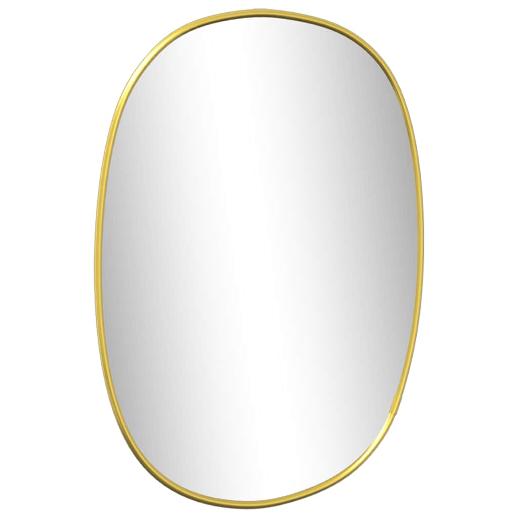 Wandspiegel Kleurig 40 x 30 cm Goud
