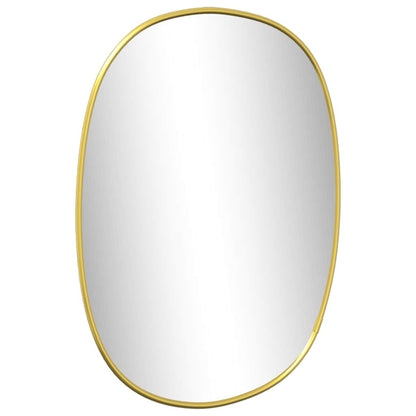 Wandspiegel Kleurig 40 x 30 cm Goud