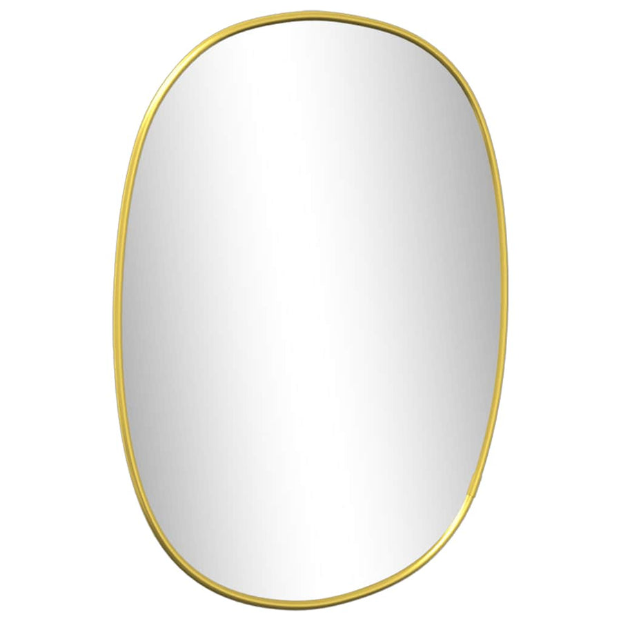 Wandspiegel Kleurig 40 x 30 cm Goud