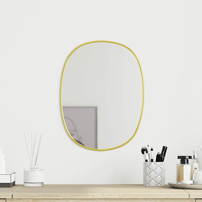 Wandspiegel Kleurig 40 x 30 cm Goud