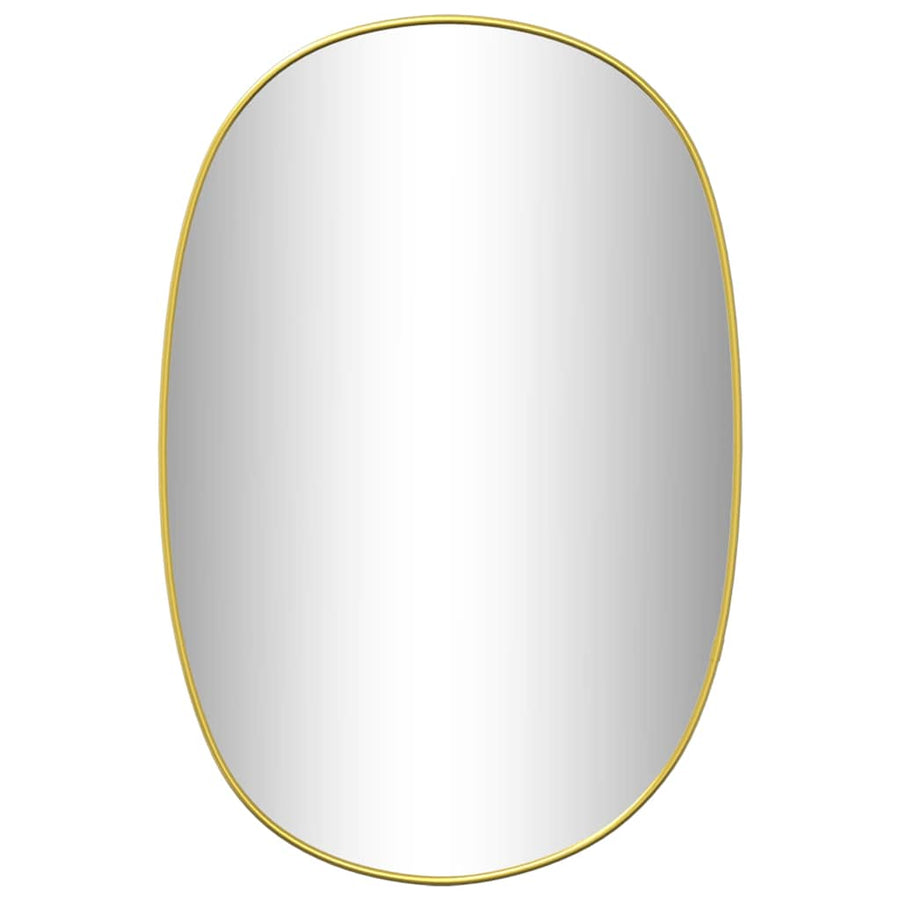 Wandspiegel Kleurig 50 x 35 cm Goud