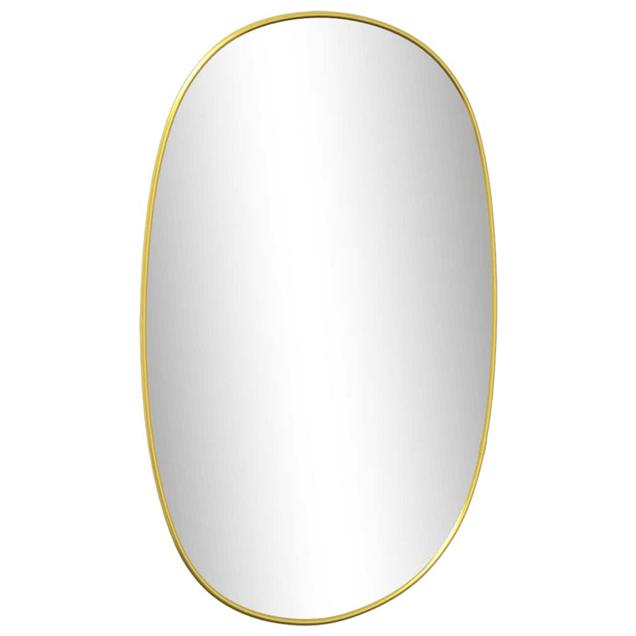 Wandspiegel Kleurig 50 x 35 cm Goud
