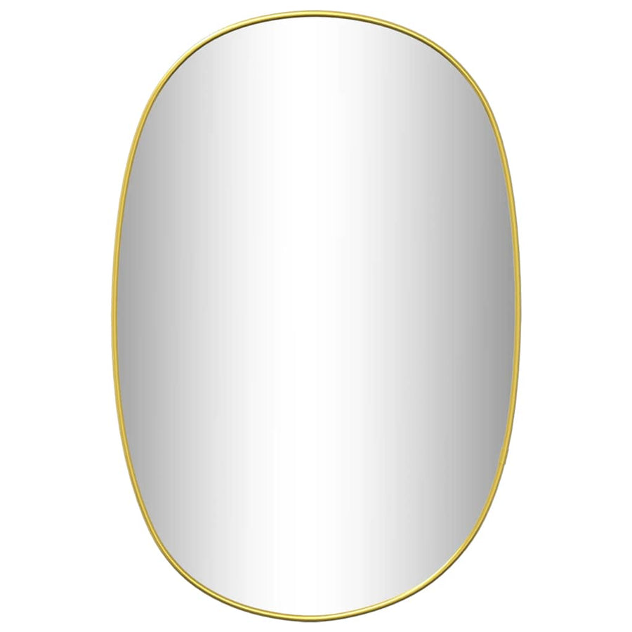 Wandspiegel Kleurig 60 x 40 cm Goud