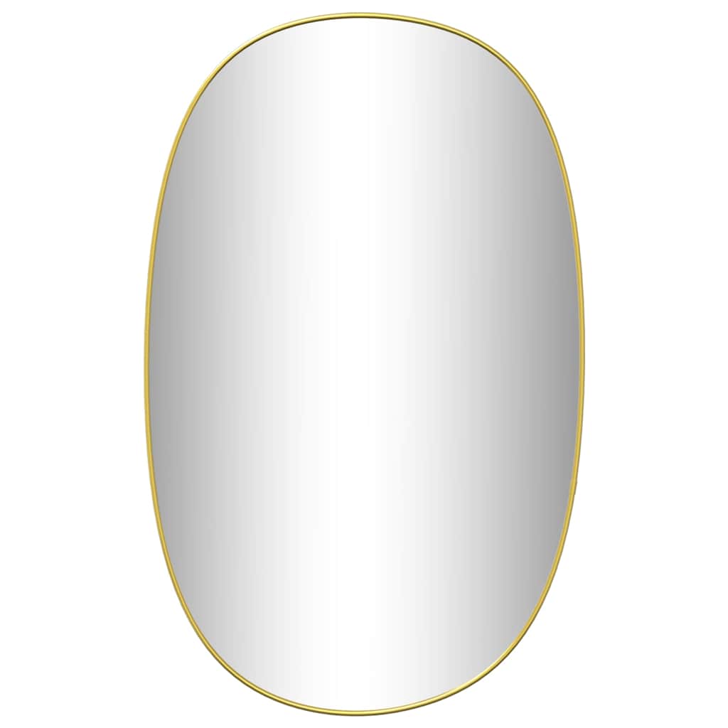 Wandspiegel Kleurig 70 x 45 cm Goud