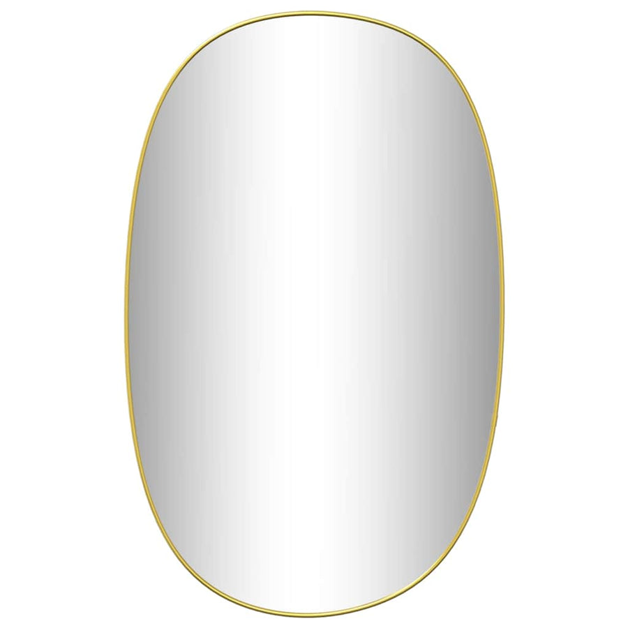Wandspiegel Kleurig 70 x 45 cm Goud