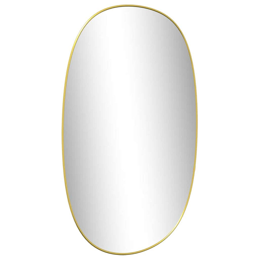 Wandspiegel Kleurig 70 x 45 cm Goud