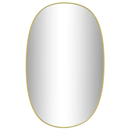 Wandspiegel Kleurig 80 x 50 cm Goud