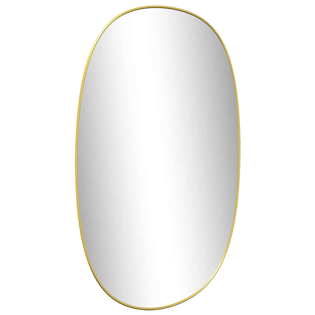 Wandspiegel Kleurig 80 x 50 cm Goud