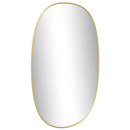 Wandspiegel Kleurig 80 x 50 cm Goud