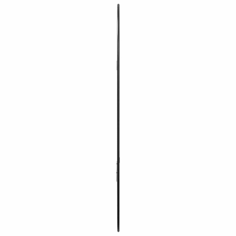 Wandspiegel 50 x 35 cm Zwart